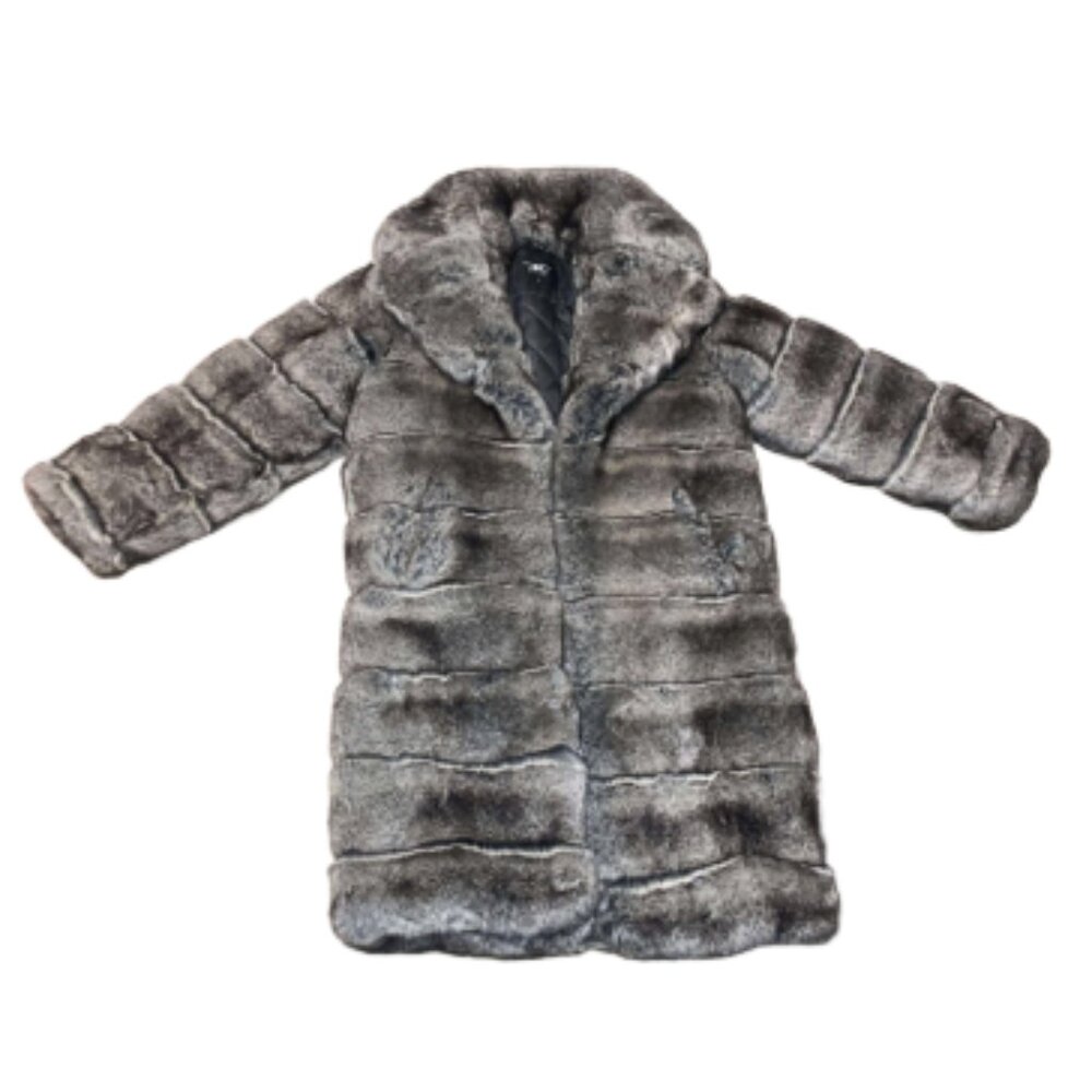 Jordan Craig Don Juan Faux Fur Coat (CHINCHILLA) 91420